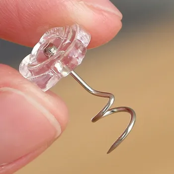 

20PCS Upholstery Sofa Twist Nail Decorative Tack Nails Cushion Nails Sheet Holder Fastener Non-slip Fixed Mattress Tools