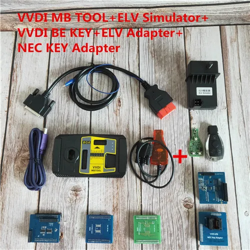 Xhorse программатор VVDI MB TOOL V4.9.0 для ключа, включая функцию калькулятора BGA VVDI MB BGA инструмент Поддержка все основные потерял - Цвет: E