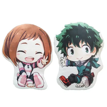 

My Hero Academia Anime Figure Plush ToyBoku Yoh Asakura Katsuki Bakugo Shoto Toooroki Pillow Cartoon Stuffed Doll Girl Kids Gift