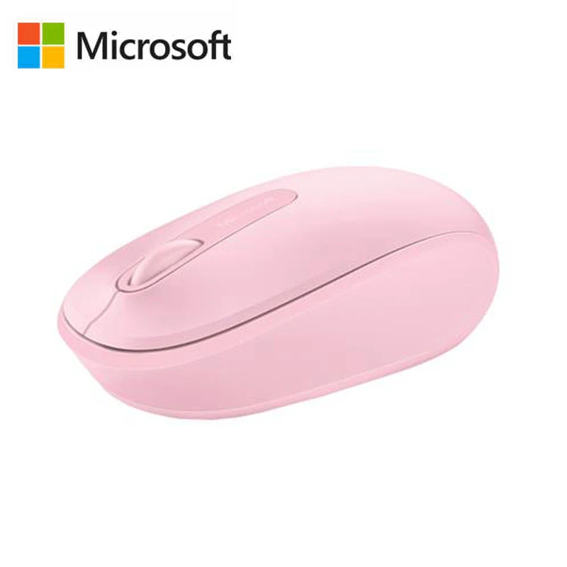 Microsoft 1850 Draadloze Muis 2,4 Ghz Muis Draagbare Mini Muis Student Roze Verse Art Creatieve Leuke Muis Voor ноутбук Настольный - Цвет: Розовый