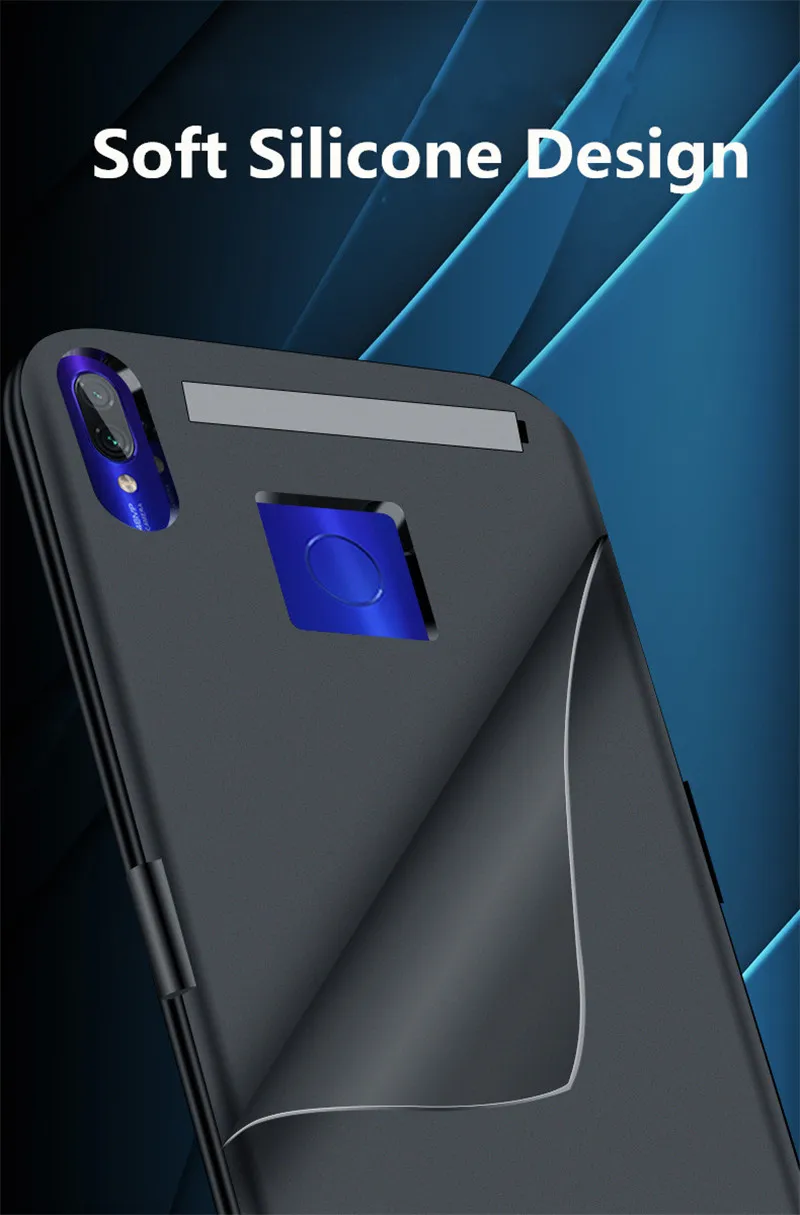 Внешний аккумулятор на 6800 мА · ч чехол для зарядки аккумулятора Xiaomi Redmi Note 7 Pro