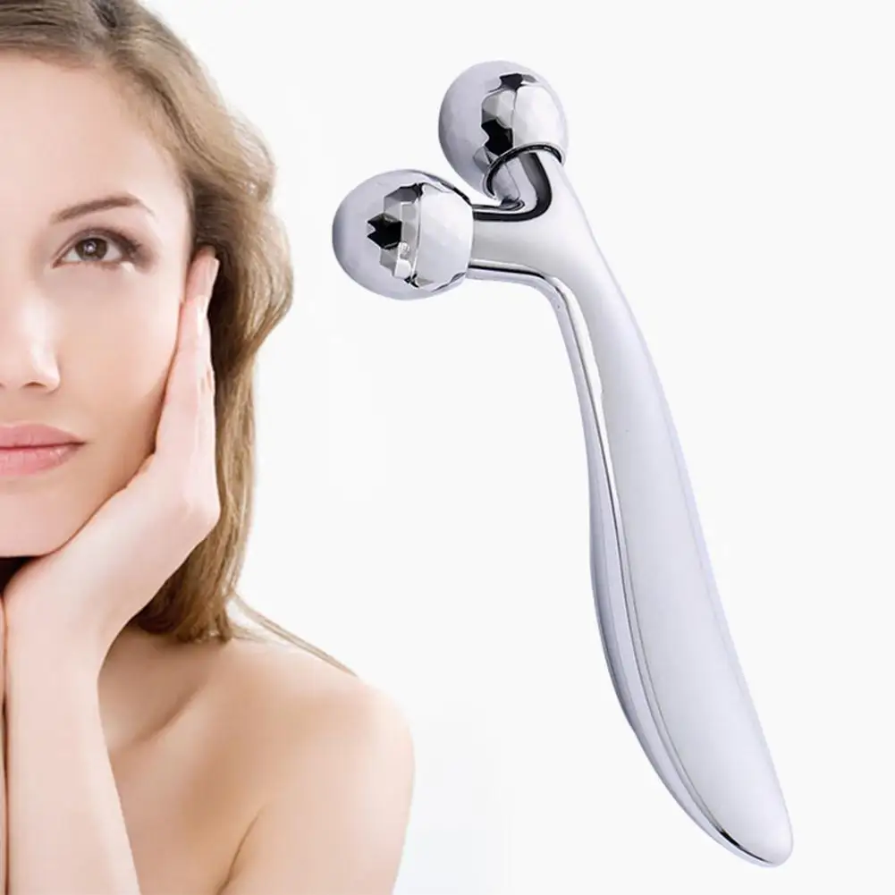 

45# New Arrival Mini 3D Eye Face Massage Roller Ball Skin Facial Wrinkle Remover Beauty Tool Skin Care for face massager roller