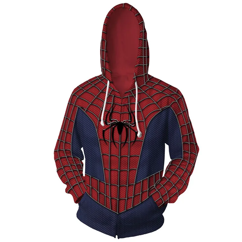 picture colour Костюм паук Гвен Стэйси человек паук косплей костюм 3D куртка на молнии пальто верхняя одежда толстовки Толстовка костюмы на Хэллоуин - Цвет: picture colour
