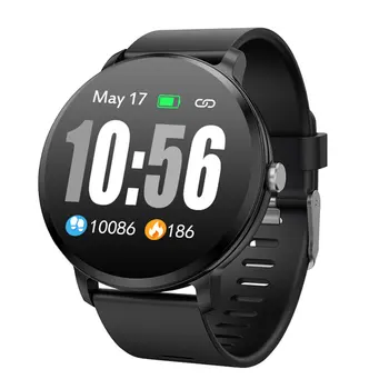 

Bluetooth Smart Watch Heart Rate Monitor 1.3 inch Display IP67 Waterproof For iphone IOS Android