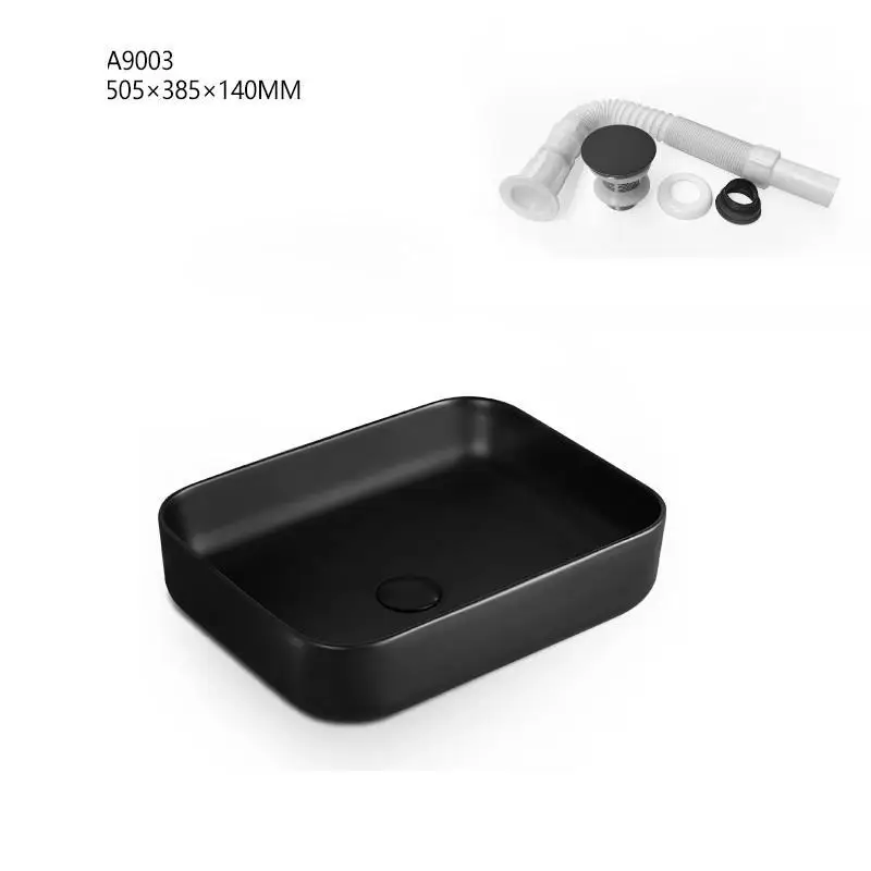Number 14 Para Black Salle Bain Waschtisch Umywalka Banyo туалетный столик для ванной комнаты Bacia De Lavagem Pia Lavabo Cuba Banheiro раковина умывальник - Цвет: Number 14