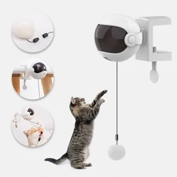 

Automatic Lifting Cat Ball Toy Interactive Puzzle Smart Pet Cat Ball Teaser Toys Lifting Balls Electric Pet Supply