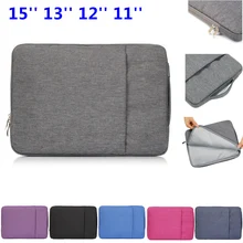 15 13 12 11 Inch Universal Laptop Bags Dustproof Portable Laptop Briefcase Liner Sleeve For MacBook Xiaomi HP Notebook Denim Bag
