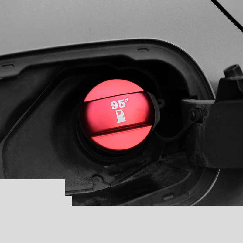 Lsrtw2017 Алюминий сплав крышки топливного бака автомобиля Панель для Skoda Superb 2016 2017 2018