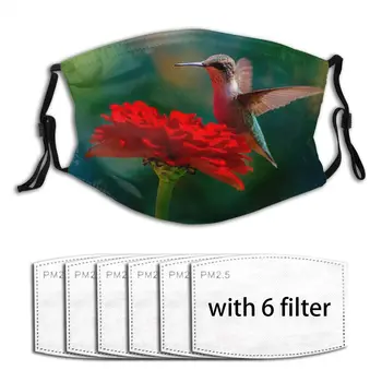 

Hummingbird Windproof Breathable Anti-Pollution 2020 Fashion Printing PM2.5 With Filter Mask Mouth-muffle Face Mask