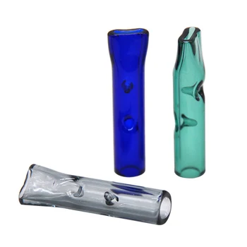 

New Glass Reusable Paper Flat Rolling Filter Tips Rolling Paper Mouth Tips 36MM Hand Rolls Paper Cigarette Holder Cone Maker