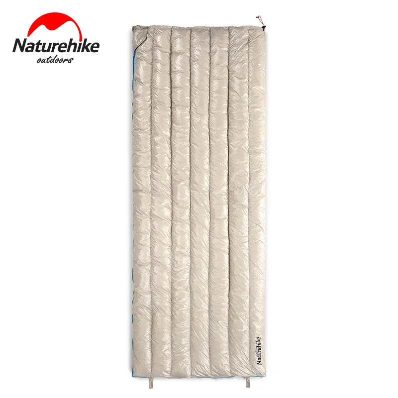 Naturehike 200x80cm 190x72cm Large Ultra Light Down Winter Sleeping Bag Adult Outdoor Camping Goose Down Sleeping Bag Keep Warm