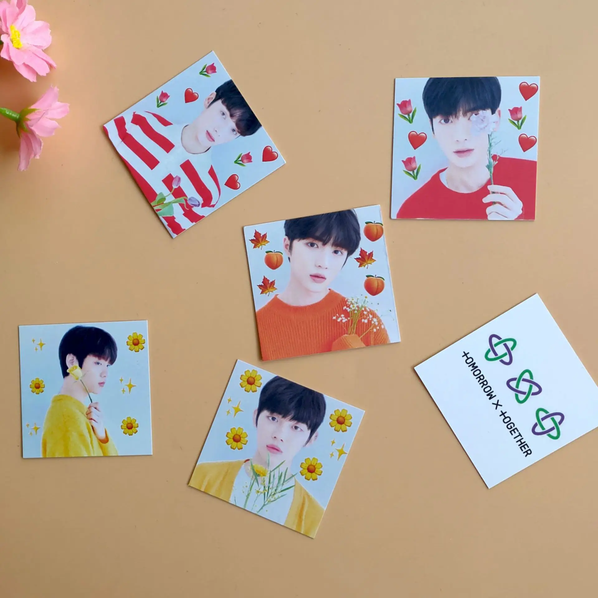 TXT новый альбом Soobin TAEHYUN фото карты Почтовые карты|Брелоки| |
