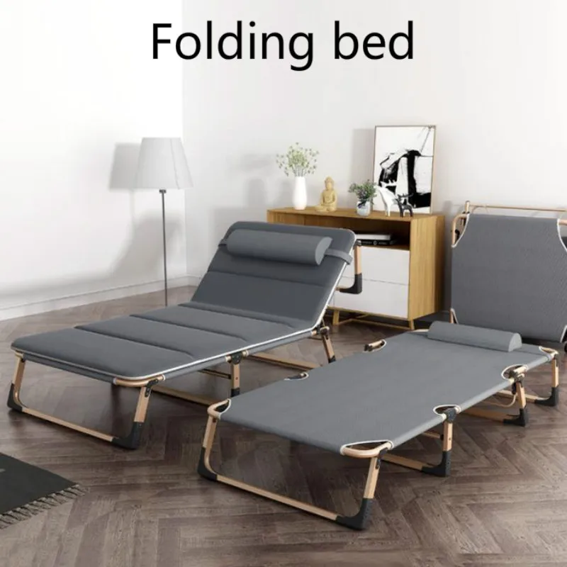 bed, single bed, nap, simple family nap bed, escort portable multi-functional military bed office reclining chair bed, single bed, nap, simple family nap bed, escort portable multi-functional military bed office reclining chair