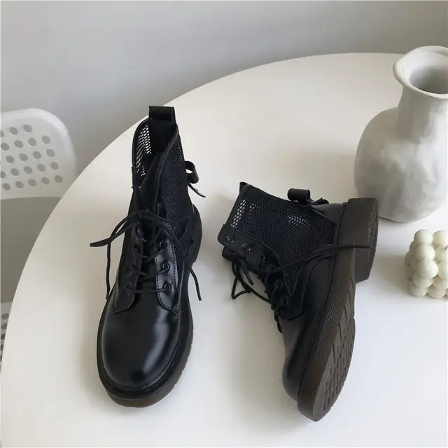 Lolita Bow Ankle Boots 4