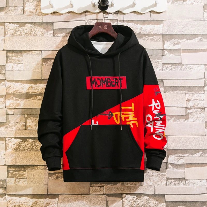 Spring Autumn Men's Hoodie 2020 New Arrival Long Sleeve Hoodie Hooded Sweatshirt Male Korean Version Handsome Youth Pullovers Spring Autumn Men's Hoodie 2020 New Arrival Long Sleeve Hoodie Hooded Sweatshirt Male Korean Version Handsome Youth Pullovers