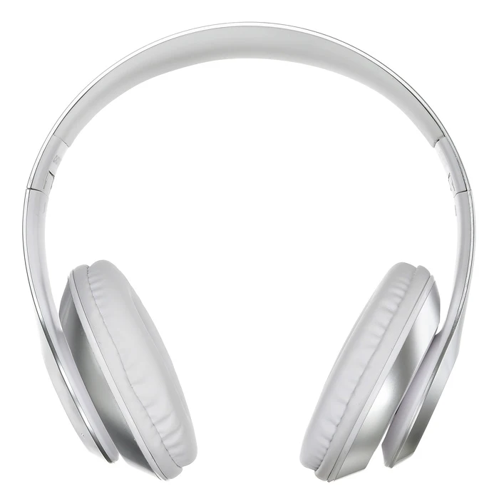 Наушники с микрофоном DIGMA BT-14, Bluetooth, серебристый матовый