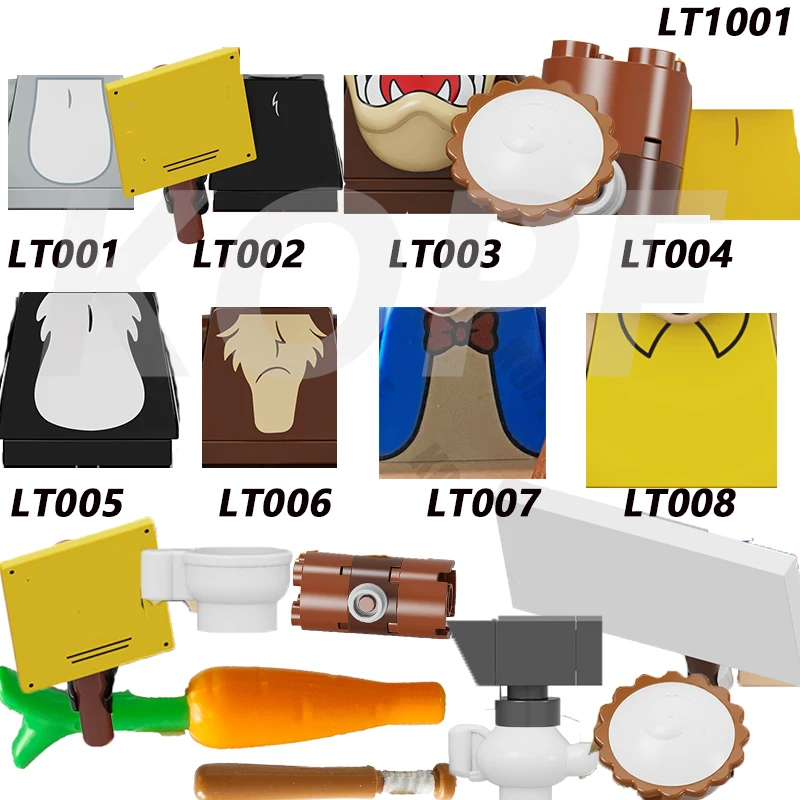 LT1001 Новые Фигурки героев мультфильмов из серии строительные блоки фигурки с
