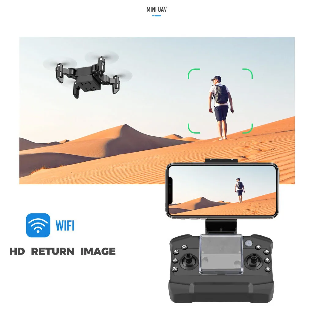 Мини Дрон 720P/1080P Wi Fi FPV камера Квадрокоптер жестовая фотография гравитация