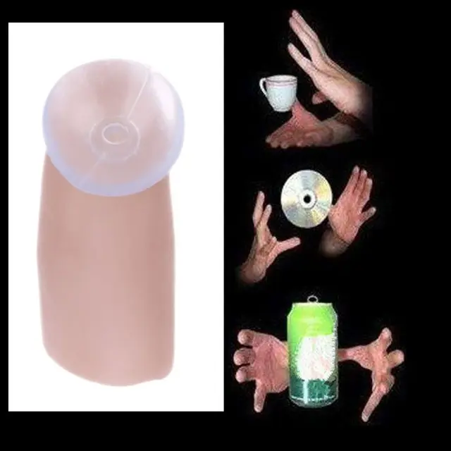 New Rubber Finger Thumb Tip Invisible Floating Magic Props Magic Trick Toy Gadget Magic Toy 1