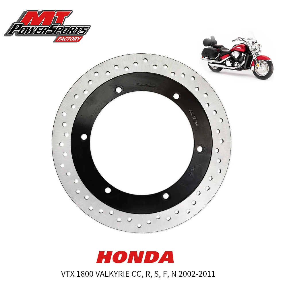 

For Honda VTX1800 GL1500CT VALKYRIE TOURER Brake Disc Rotor Rear MTX Motorcycles Street Bike Braking MDS01074 Motorcycle Parts