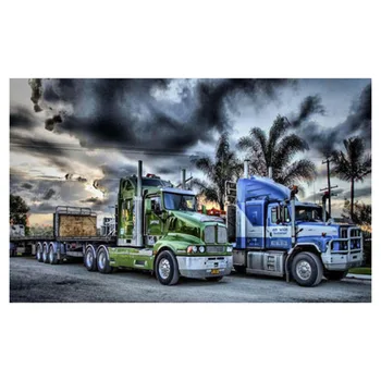 

Truck Canvas Diamond Painting Cross Stitch Embroidery Kit Home Art Decor 40*30cm