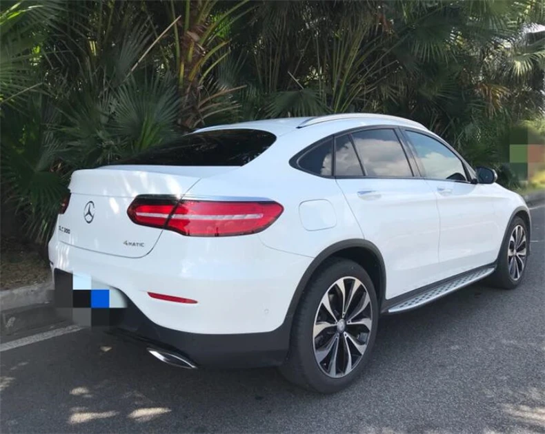 Для Mercedes Benz GLC COUPE X253+ багажник на крышу багажные стойки бар алюминиевый сплав винт установка высокое качество аксессуары