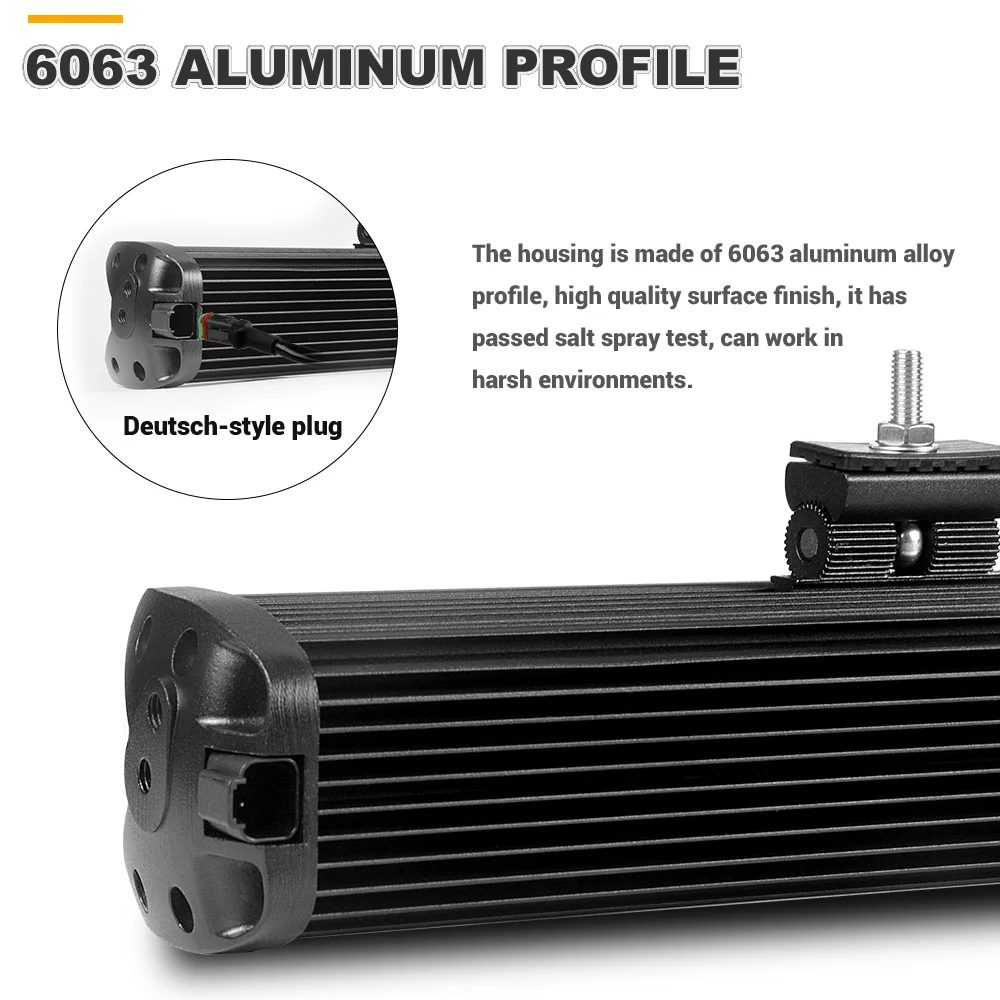 6D Lens led bar light (5)