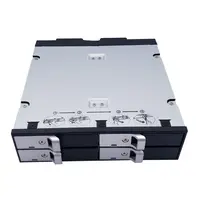 TOOLFREE 2.5 inch 4 bay SATA 6Gbps Optical Drive Hard Drive Enclosure Mobile Rack w/Cooling Fan for up to 12.5mm Thick HDD
