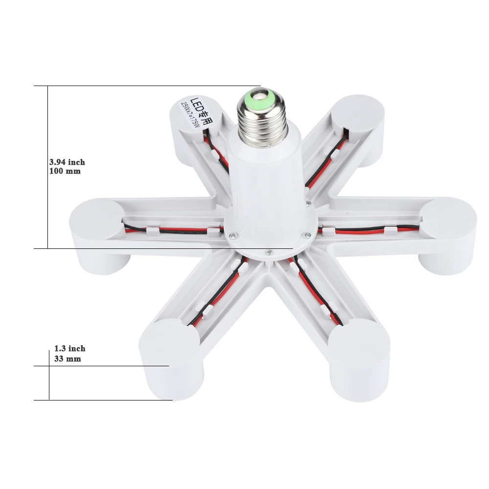От 1 года до 7 e27 лампа держатель E27 гнездо Базовая Светодиодная лампа легкая розетка разделитель ламп держатель преобразователь, переходник разветвитель
