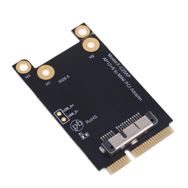 

BCM94331CD BCM94360CD to Mini PCI-E Adapter Card Wireless Cards Laptop Parts 62KA