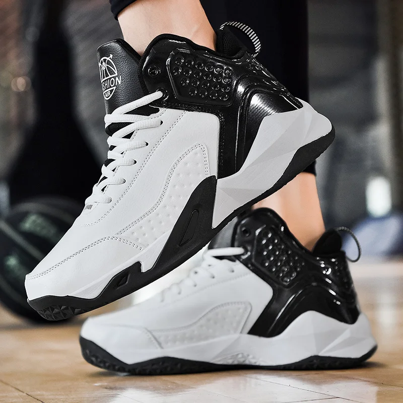 Basket Homme Chaussure Осенняя мужская баскетбольная обувь нескользящие кроссовки мужские высокие баскетбольные кроссовки Мужская поддержка