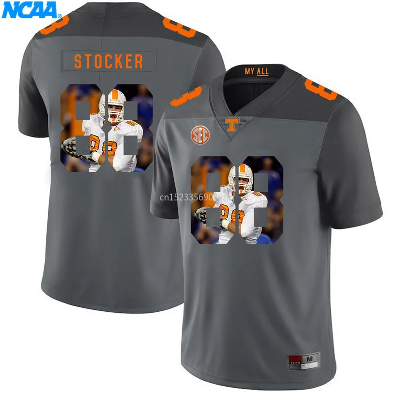 New Arrival High Quality Jerseys Luke Stocker#88 College Limited T-shirt Jerseys S-XXXL