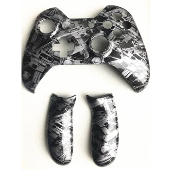 

Front Shell Cover Faceplate Mod With Rear Grips Right Left Side Rails Handles Panels Set for Xbox One Controller Repair Decal