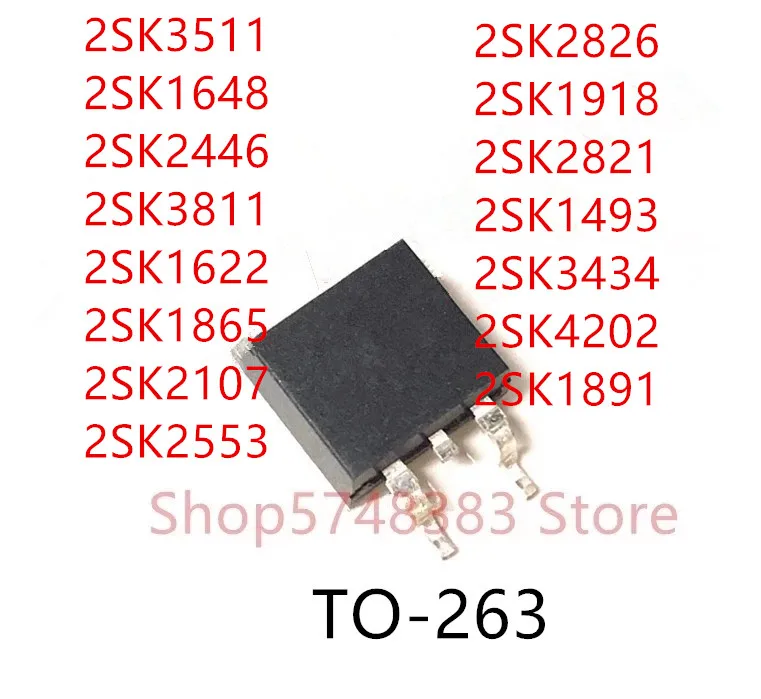 10 шт. 2SK3511 2SK1648 2SK2446 2SK3811 2SK1622 2SK1865 2SK2107 2SK2553 2SK2826 2SK1918 2SK2821 2SK1493 2SK3434 2SK4202 2SK1891 |