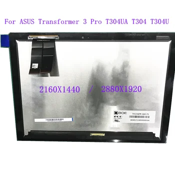 

Laptop TOUCH screen matrix For ASUS Transformer 3 Pro T304UA T304 T304U LCD display replacement assembly