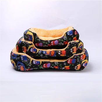 

New Arrival Washable and Removable Kennel Dog-House Plush-Rim-Cushion Washable Warming Soft And Extra-Comfy Nonslip-Bottom