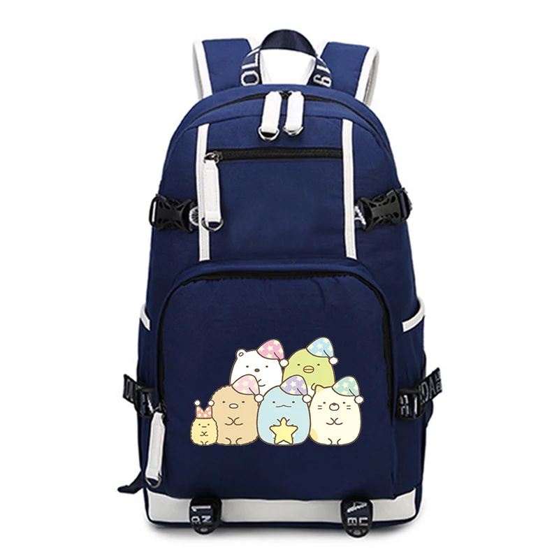Sumikko Gurashi школьный рюкзак для подростков, одежда для девочек и мальчиков, милый Повседневный Рюкзак Школьная Сумка, модная дорожная сумка большая Ёмкость рюкзак Лидер продаж