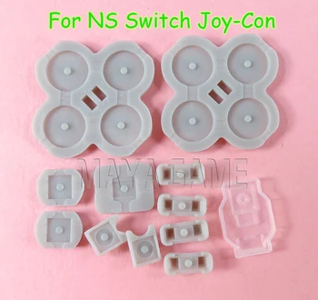 

10sets Rubber Conductive D-Pad Replacement Buttons Full set for NS Switch Left Right Joy-con Rubber Pad Repair Parts