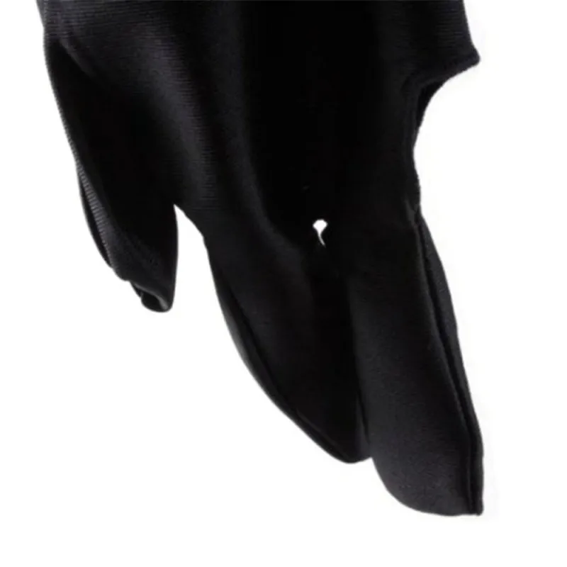 Новые 1 шт/партия профессиональные 3 пальца нейлоновые бильярдные перчатки наконечники кия для игры в снукер шутеры перчатки черные уличные