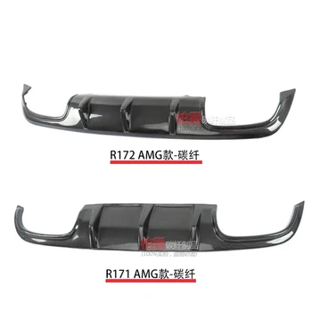 

Carbon fiber Rear Bumper Lip Spoiler Diffuser Cover For Benz SLK Class R171 R172 SLK200 SLK250 SLK300 SLK350 SLK55 2005-2019