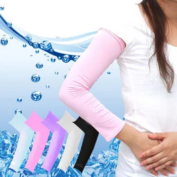

1 Pair Women Men Sun Protection Oversleeve Arm Warmers Arm Sleeves Outdoor Sport Travel Summer Fashion Accessories