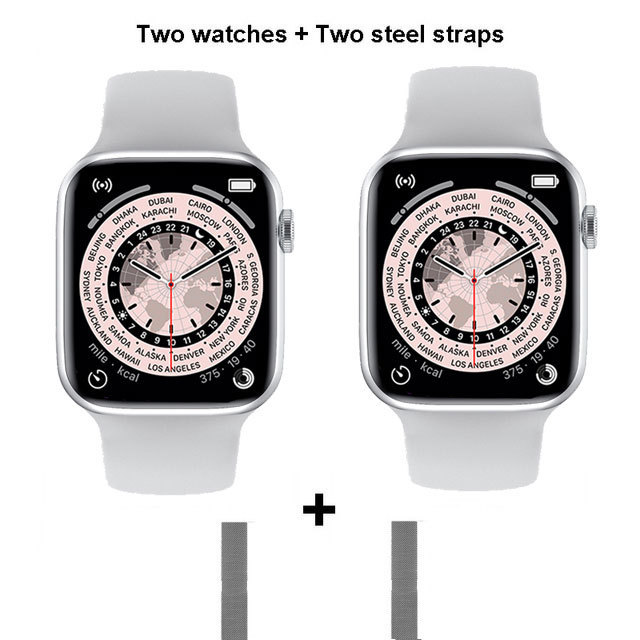 14 Watch 7 T500 Smart Watch Bluethooth Call Heart Rate Blood Pressure Waterproof Women Men SmartWatch Pk IWO13 W37Pro X8 Max