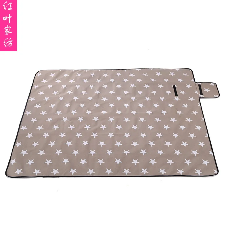 

Outdoor Camping Canvas Picnic Mat Foldable Baby Creeping Mat Moisture Proof Pad Beach Mat Gift 8