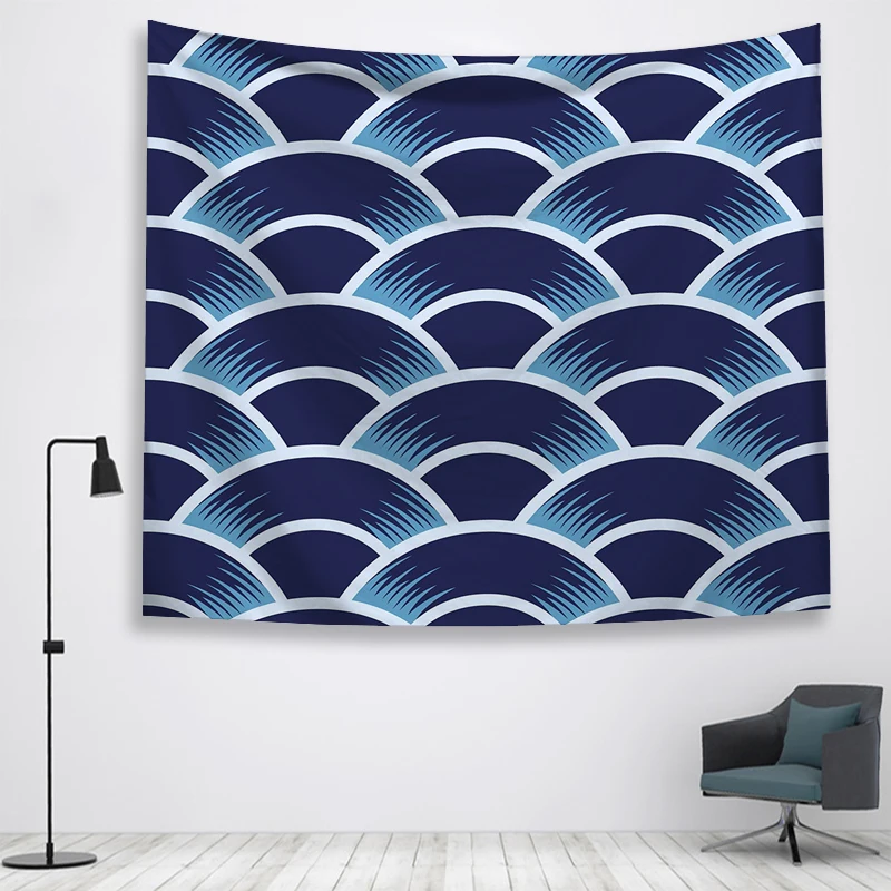 Волна стены Ttapestry висячие украшения богемный пляжный коврик фермерский дом Декор общежития Мандала гобелены колдовство хиппи
