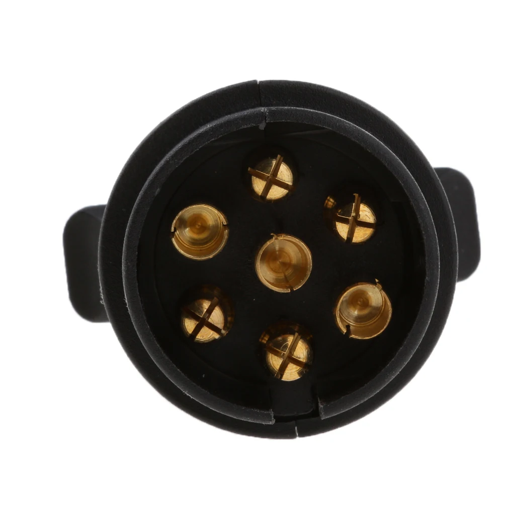 Conector de enchufe de 7 para camión, remolque, caravana, conexión de cableado|Remolque y - AliExpress