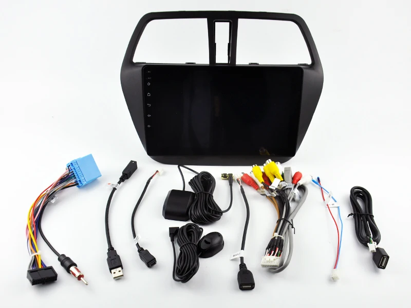 Top AVGOTOP Android 9 Bluetooth GPS Car Radio DVD Player For SUZUKI S-CROSS/SX4 2014 4