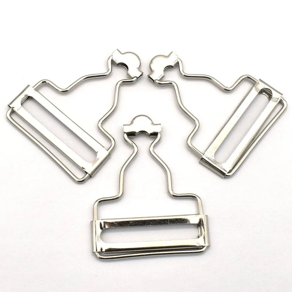 12pcs Silver Dungaree Buckles/Slide Buckles,Buckle Closure