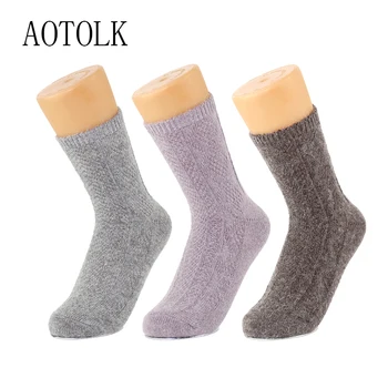 

Natural Rabbit Fur Women Socks Upscale Soft Warm Fall Winter Coolmax Compression Outdoor Thick Brand Girl Women Boot Socks