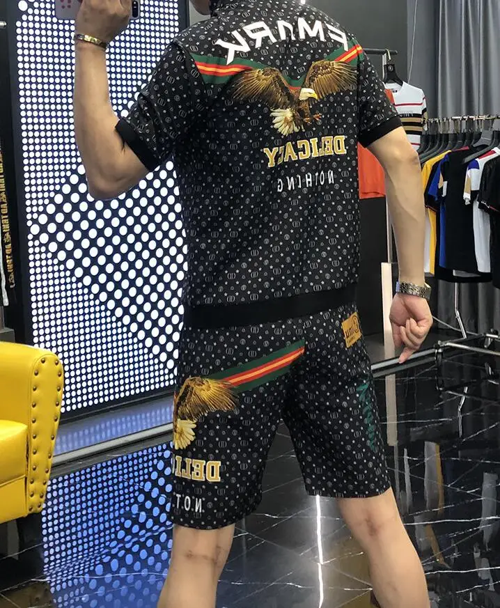 Men Tracksuit Summer New Mens Designer 