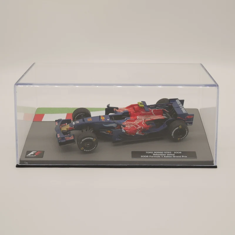 Модель гоночного автомобиля ixo 1:43 модель из сплава STR3 2008 Grand Prix sebastan Vettel|Наземный